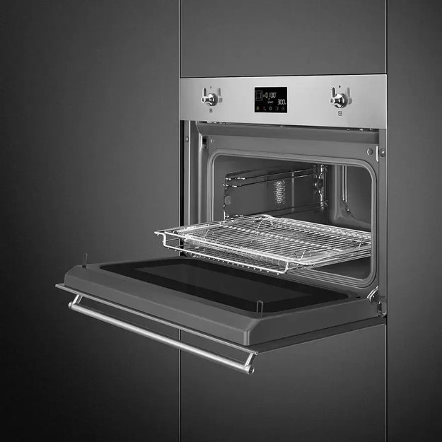 Компактный духовой шкаф Smeg SO4302M1X (preview 5)