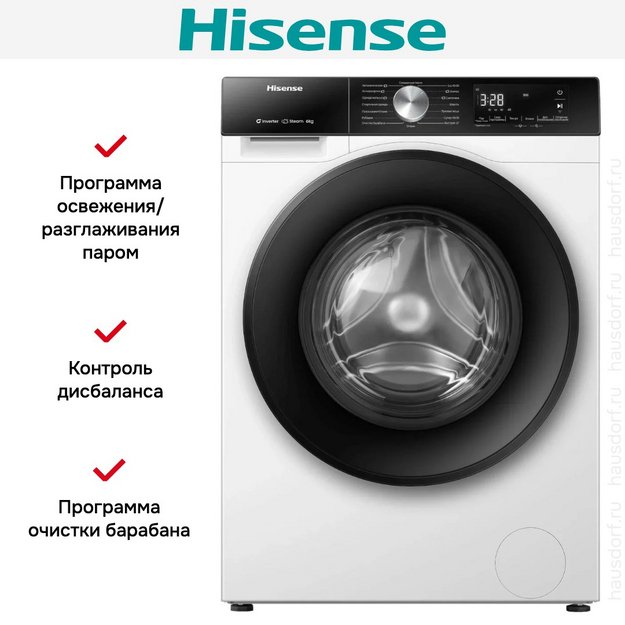 Стиральная машина Hisense WF3S6021BWU (preview 10)