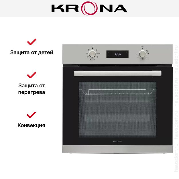 Электрический духовой шкаф KRONA STEFANO 60 IX (preview 15)