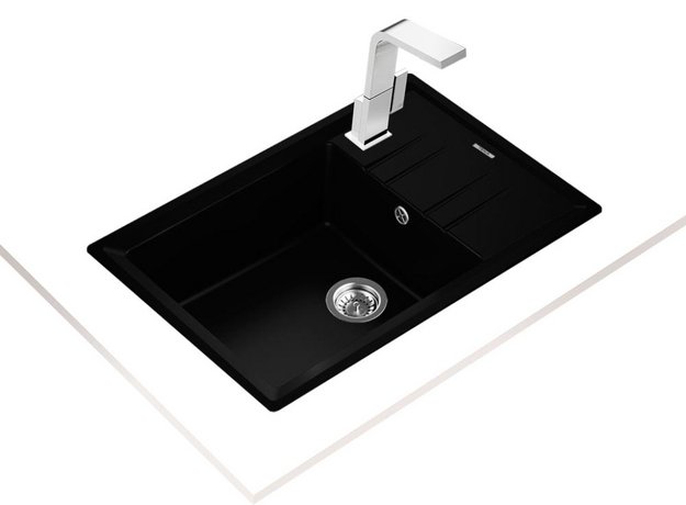 Мойка Teka Stone 60 S-TG 1B 1D carbon (фото 2) Мойка Teka Stone 60 S-TG 1B 1D carbon (preview 2)