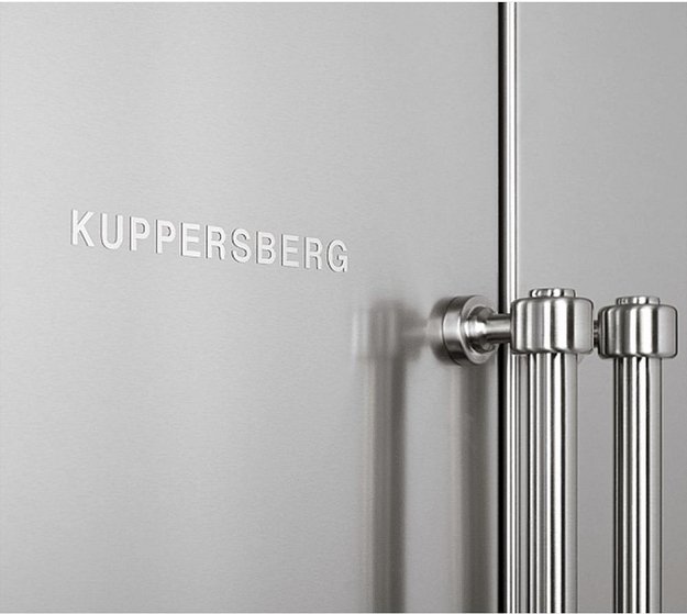 Комплект ручек для холодильника Kuppersberg Handle set NSFD 17793 Inox (preview 1)