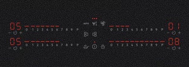 Варочная панель со встроенной вытяжкой AEG TH84CC23CZ (preview 2)