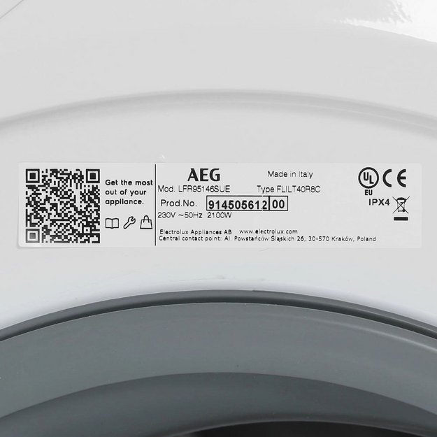 Стиральная машина AEG LFR95146SUE (preview 10)