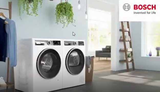 Сушильная машина Bosch WQG2320LSN (video 3)