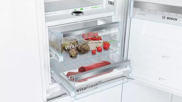 Встраиваемый холодильник с нижней морозильной камерой BOSCH KIF86HD20R (фото 5) Встраиваемый холодильник с нижней морозильной камерой BOSCH KIF86HD20R (preview 5)