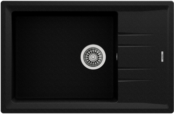 Мойка Teka Stone 60 S-TG 1B 1D Black metallic (фото 1) Мойка Teka Stone 60 S-TG 1B 1D Black metallic (preview 1)