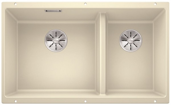 Мойка Blanco SUBLINE 430/270-U с отводной арматурой InFino® жасмин (preview 1)