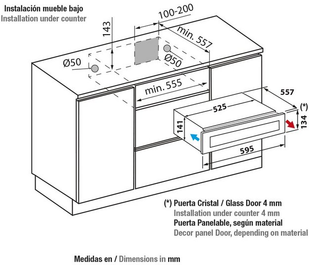 Встраиваемый винный шкаф Pando PVMC 15-5CR (preview 8)