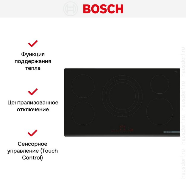 Индукционная варочная панель Bosch PIV931HC1E (preview 6)