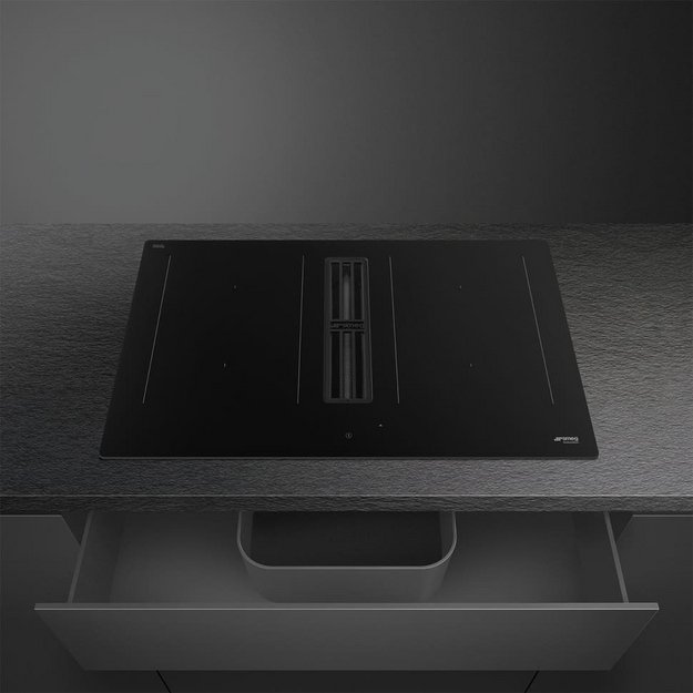 Варочная панель со встроенной вытяжкой Smeg HOBD382N2 (preview 6)