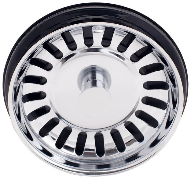 Металлическое ситечко для вставки в горловину Bone Crusher LB9143-CP хром (preview 2)