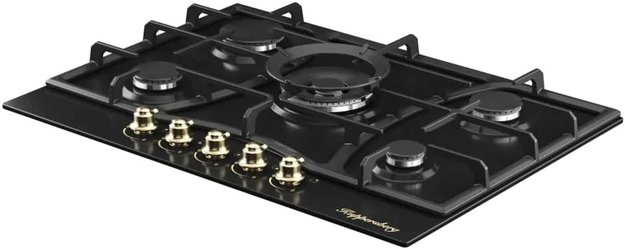 Газовая варочная панель Kuppersberg FS 710 Ant Bronze (preview 2)