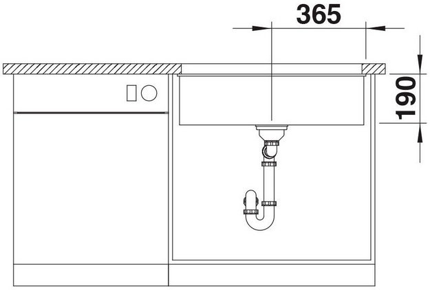 Мойка Blanco ROTAN 700-U Silgranit антрацит (preview 5)