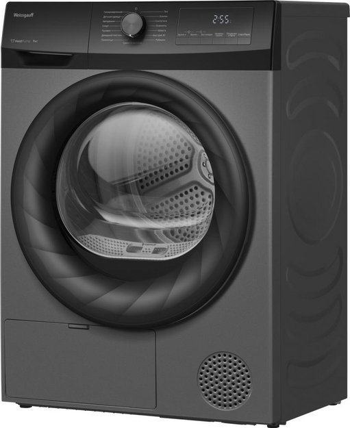 Сушильная машина Weissgauff WD 4948 Heat Pump Grey (preview 4)