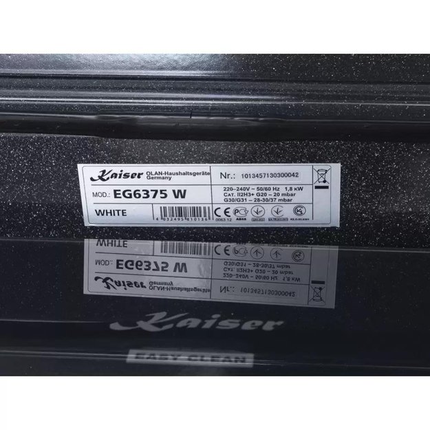 Встраиваемый газовый духовой шкаф Kaiser EG 6374 W (preview 9)