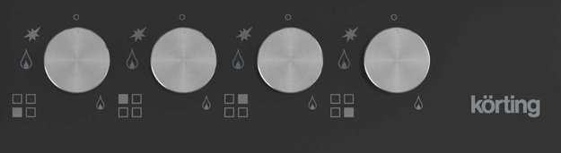 Газовая стеклянная варочная панель Korting HGG 6734 CTN (preview 2)