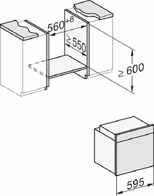 Духовой шкаф Miele H 7464 BPX OBSW с витрины, новый (без коробки) (preview 5)