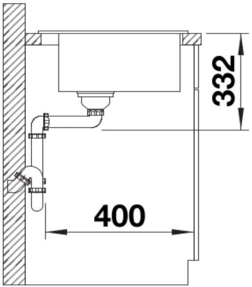Мойка BLANCO NAYA 5 Silgranit антрацит (preview 4)