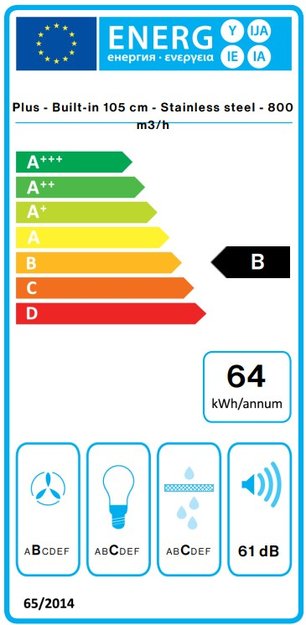 Встраиваемая вытяжка Falmec GRUPPO INCASSO PLUS 105 IX (preview 6)