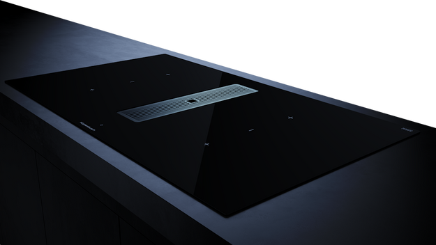 Индукционная варочная панель с вытяжкой Kuppersbusch KMI 9350.0 SR Stainless steel (preview 3)