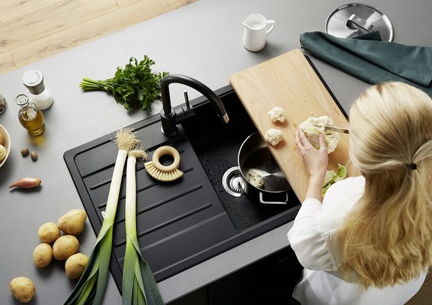 Мойка BLANCO LEGRA XL 6 S Silgranit антрацит (preview 3)