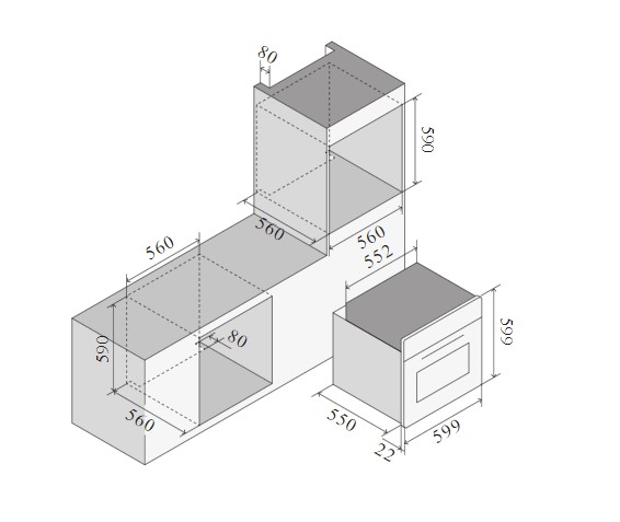 Духовой шкаф ILVE OV60SLT3/SS (preview 2)