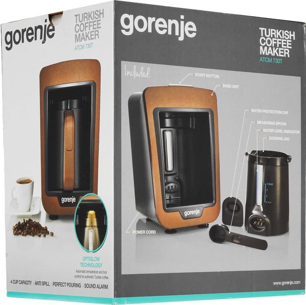 Электрическая турка-кофеварка Gorenje ATCM730T (preview 14)