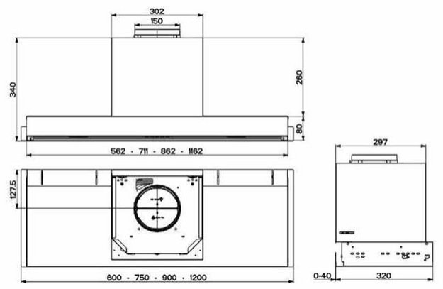 Вытяжка Faber IN-NOVA ZERO DRIP LITE A120 (preview 6)