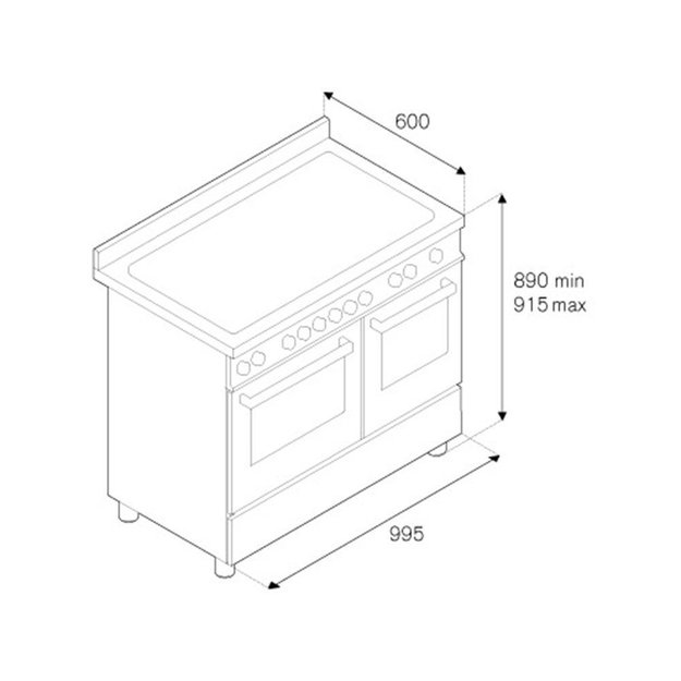 Варочный центр Bertazzoni PRO100 5I MFE D VI T (preview 4)