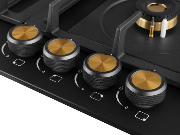 Варочная панель Weissgauff HGG 641 BV Volcano Burner Nano Matt Glass (preview 5)