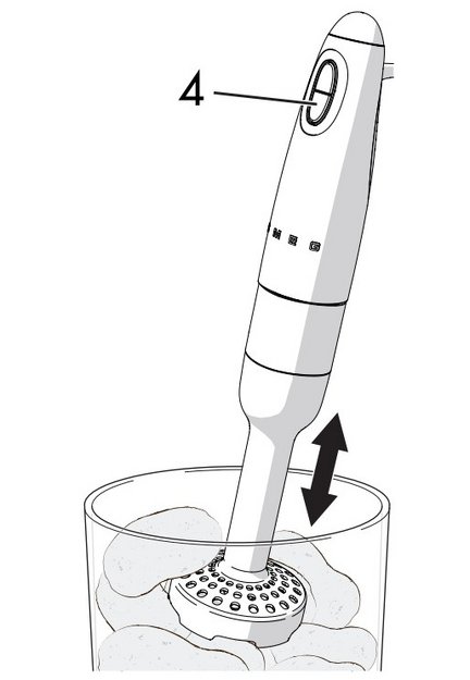 Набор аксессуаров для погружного блендера Smeg HBAC11CR (preview 4)