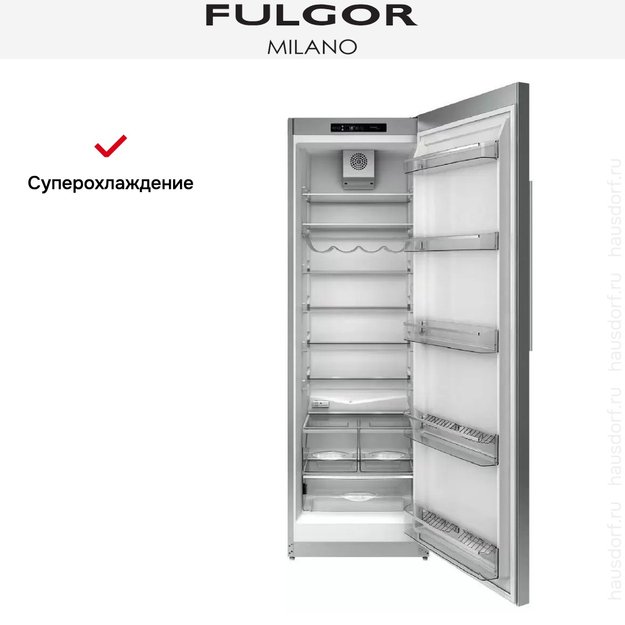 Встраиваемый холодильник Fulgor Milano FRSI 401 FED X (preview 6)