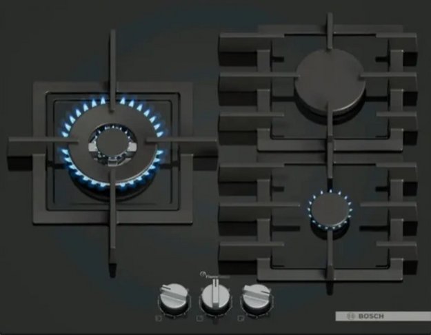 Газовая варочная панель Bosch PPC6A6I40O (preview 1)