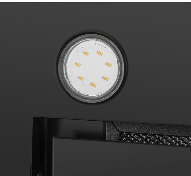 Встраиваемая кухонная вытяжка MAUNFELD Fantasy 1000ST 60 черное стекло (preview 11)