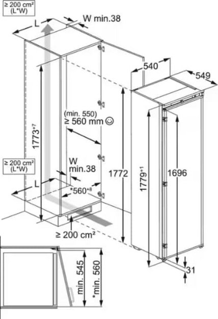 Встраиваемая морозильная камера Electrolux KUN7NE18S (preview 7)