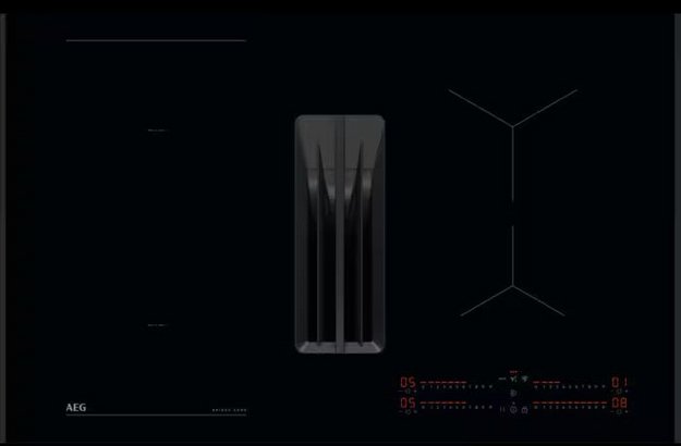 Варочная панель с вытяжкой AEG NCH84B03AB (preview 1)