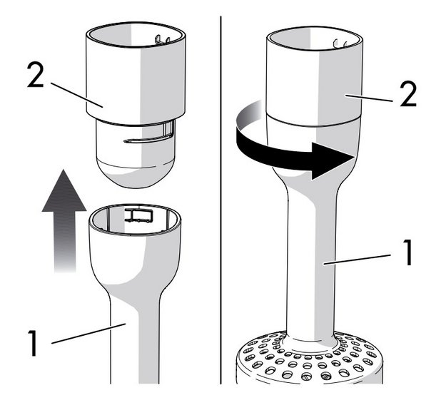 Набор аксессуаров для погружного блендера Smeg HBAC11CR (preview 2)
