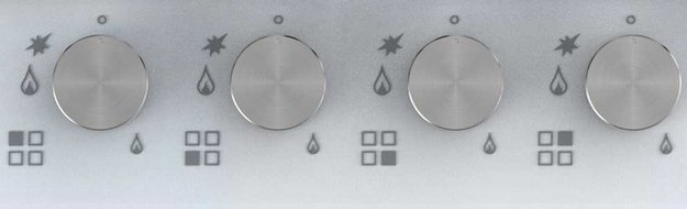 Газовая стеклянная варочная панель Korting HGG 6805 CW (preview 3)