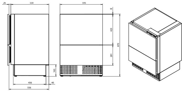 Морозильная камера Festivo City Cold 600 F (preview 9)