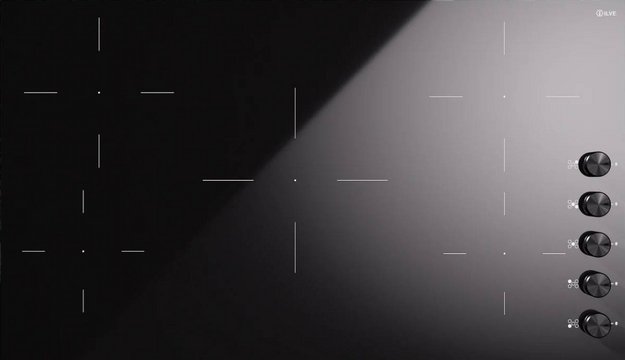 Индукционная варочная панель Ilve HVI395/BK (preview 1)