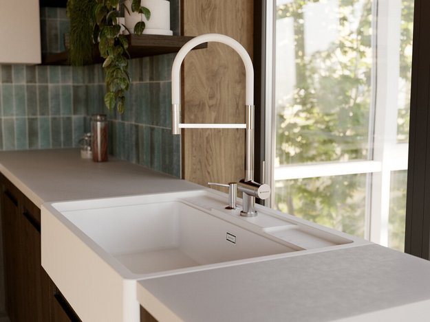 Смеситель Omoikiri KANTO-2 PLUS-SB GM-R (preview 5)