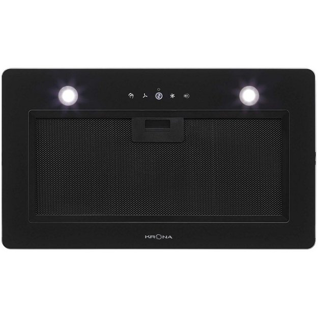 Встраиваемая вытяжка KRONA SVEN 600 black SGC RL (preview 2)