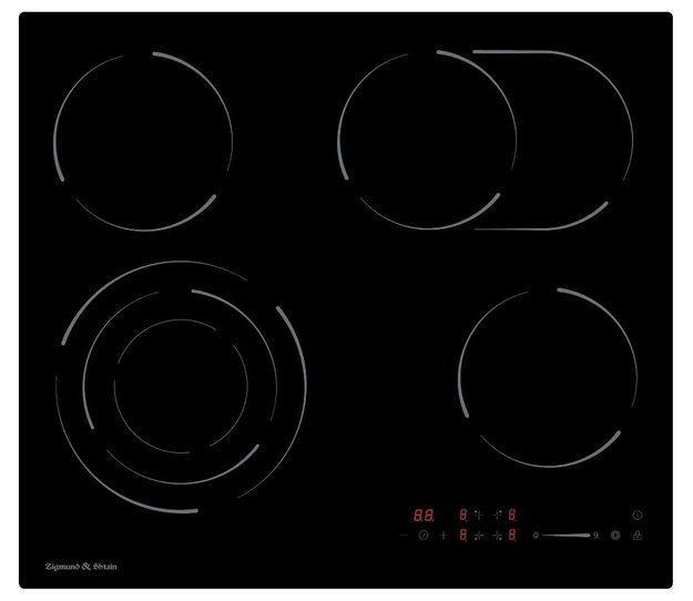 Стеклокерамическая варочная панель Zigmund Shtain CN 51.6 B (preview 1)
