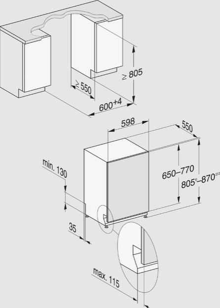 Встраиваемая посудомоечная машина Miele G 7260 SCVi (preview 10)
