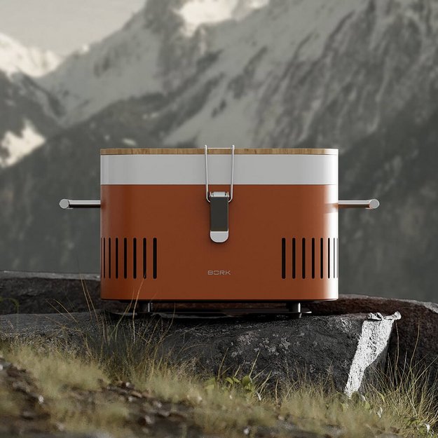 Портативный угольный гриль-барбекю BORK G503 or (preview 12)