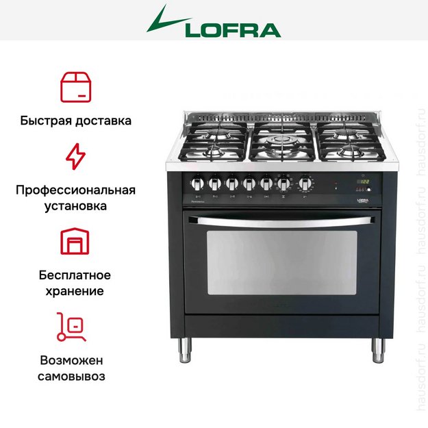 Варочный центр Lofra PNMG96MFT/C (preview 2)