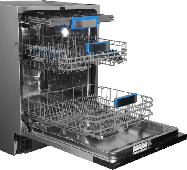 Встраиваемая посудомоечная машина Hyundai HBD 685 (preview 7)
