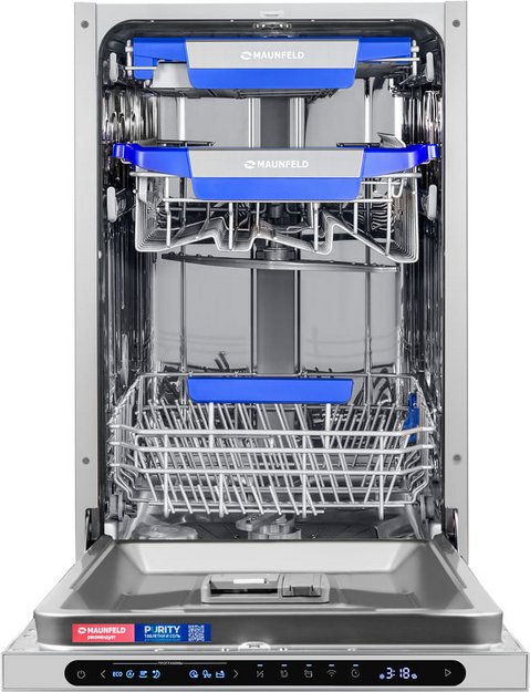 Встраиваемая посудомоечная машина Maunfeld MLP45331T Light Beam Wi-Fi (preview 1)