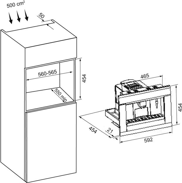 Встраиваемая кофемашина KRONA ONYX 45H coffee BL PINK GOLD (preview 17)