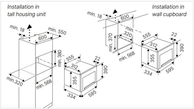Встраиваемая микроволновая печь Kuppersbusch ML 6330.0 W2 Black Chrome (preview 4)